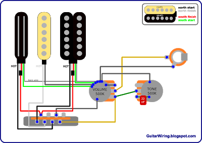 The Guitar Wiring Blog – schémas et astuces: RG Strat – Comment câbler