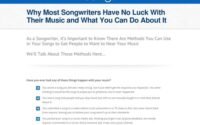 How To Write Songs That Sell