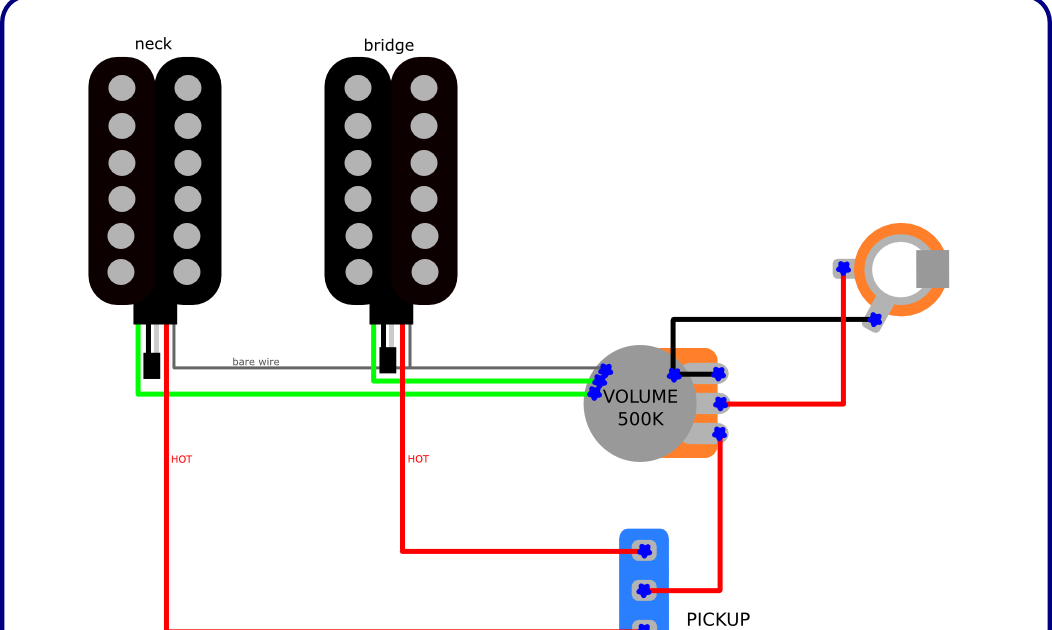 Simple Wiring in the Music Man Axis Style