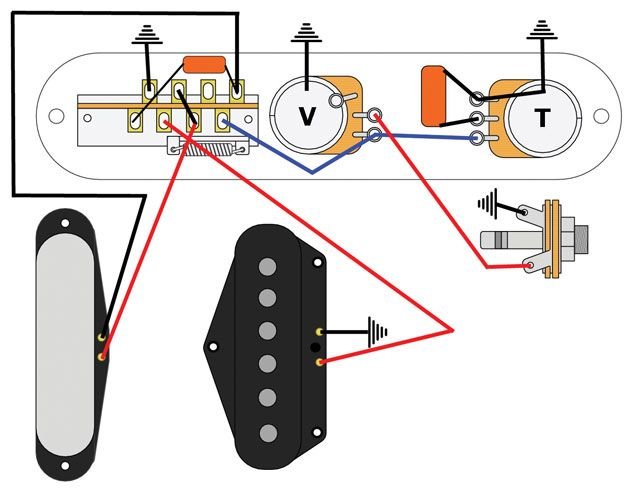 Mod Garage: The Bill Lawrence 5-way Telecaster Circuit