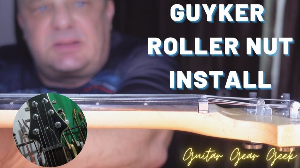 Guyker Roller Nut installation - Fender LSR Alternative & Comparison
