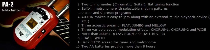 PA 2 Acoustic Preamp